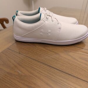 Men's Under Armour Street Encounter casual sneakers White Size 11.5